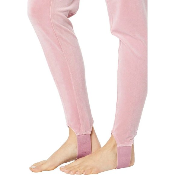 Juicy Couture Women Pintuck Velour Stirrup Pants Size M - Picture 4 of 9